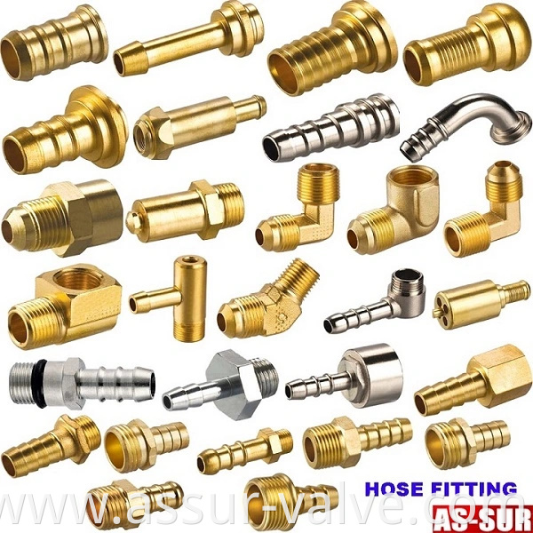 Lead Free Brass Compression Fitting, Irrigation Pipe Fitting